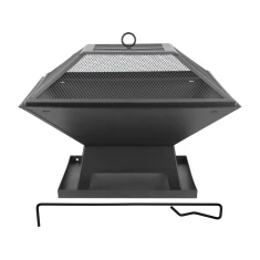 Вогнище сталеве з кришкою LUND 45 x 45 см (5906083093845)
