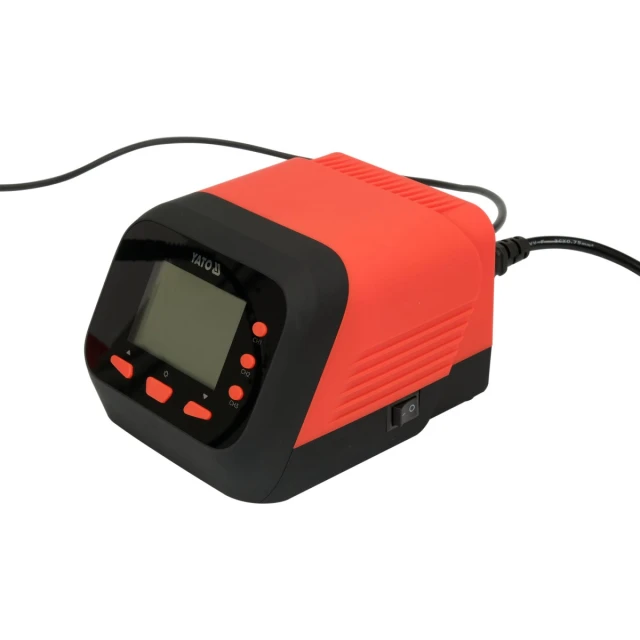 Паяльна станція для жал Yato T12 з LCD-дисплеєм і функцією автосну 75 Вт (5906083093883)