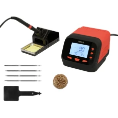 Паяльна станція для жал Yato T12 з LCD-дисплеєм і функцією автосну 75 Вт (5906083093883)