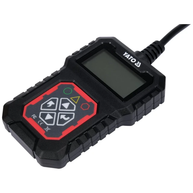 Тестер діагностичний Yato OBD/EOBD (5906083095986)