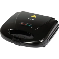 Сендвічниця LUND 750 Вт плита 21,5x12,5 см Black (5906083096044)