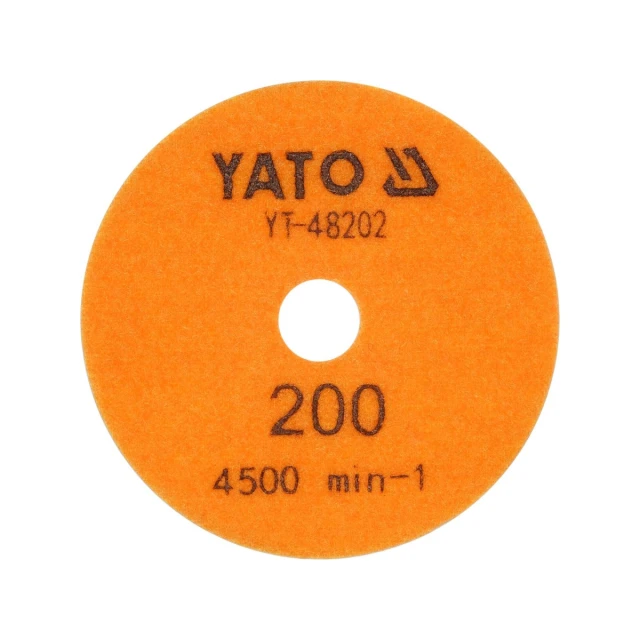 Диск алмазний для шліфування керамограніту Yato 100 мм зерно 200 (5906083096884)