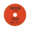 Диск алмазний для шліфування керамограніту Yato 100 мм зерно 3000 (5906083096921)