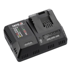 Зарядний пристрій інтелектуальний система Yato 18V 12A супершвидкий (5906083097812)