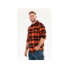 Сорочка фланелева Yato 2XL Red (5906083097898)