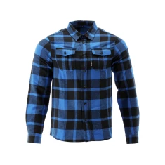Сорочка фланелева Yato Blue розмір XL (5906083097942)