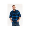 Сорочка фланелева Yato 3XL Blue (5906083097966)