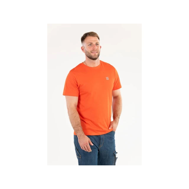 Футболка Yato Basic Orange размер S (5906083098574)