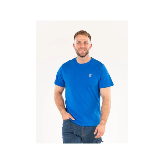 Футболка Yato Basic M Blue (5906083098703)