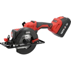 Пила дискова Yato 18V 140 мм 6150 об/хв 2 акумулятори 4 Ah (5906083099311)