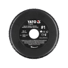 Фреза-рашпіль торцевий Yato 120x6 мм для кутової шліфмашини (5906083099564)