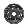 Фреза опукла Yato 120x6 мм №1 для кутової шліфмашини (5906083099588)