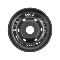 Фреза радіусна Yato 120 №1 для кутової шліфмашини (5906083099649)