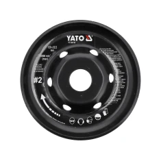 Фреза радіусна Yato 120 №2 для кутової шліфмашини (5906083099656)