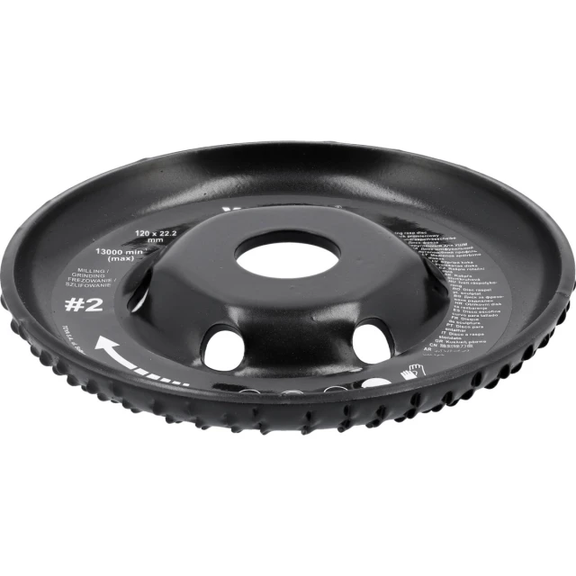 Фреза радиусная Yato 120 №2 для угловой шлифмашины (5906083099656)
