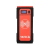 Пусковое устройство Yato 16000 mAh с дисплеем LCD и беспроводной зарядкой (5906083099755)