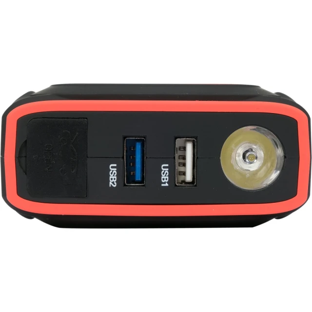 Пусковое устройство Yato 16000 mAh с дисплеем LCD и беспроводной зарядкой (5906083099755)