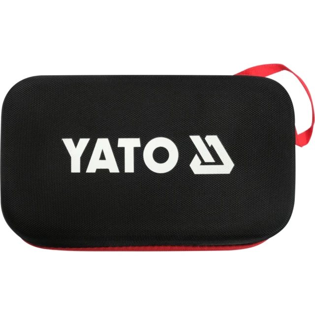 Пусковое устройство Yato 16000 mAh с дисплеем LCD и беспроводной зарядкой (5906083099755)