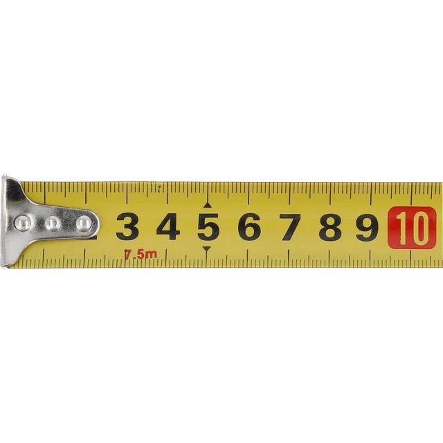 Рулетка Vorel 7,5 м x 25 мм Yellow-Black (5906083101090)