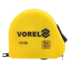 Рулетка Vorel Soft 5 м x 16 мм (5906083101359)