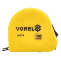 Рулетка Vorel Soft 10 м x 25 мм (5906083101397)