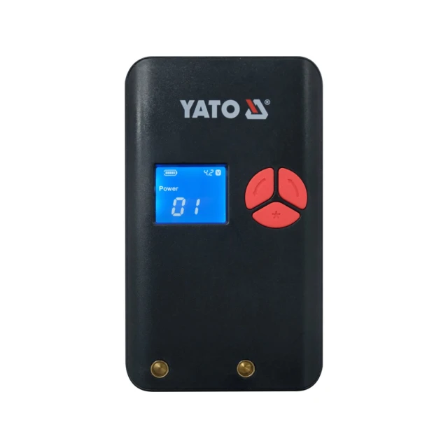 Зварювальний апарат точковий портативний Yato 500 А для акумуляторних елементів з функцією павербанку 6300 mAh (5906083101953)