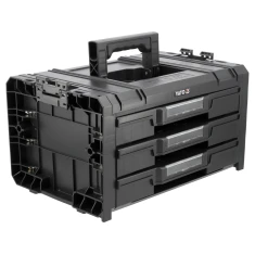 Скринька системна модульна з трьома шухлядами Yato T3 S12 (5906083103018)