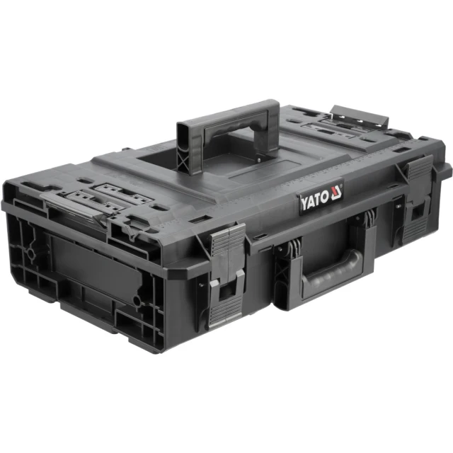 Ящик для інструментів системний модульний плоский Yato 19 л S1 (5906083103094)