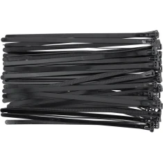 Стяжка кабельна Yato 7,6x250 мм 50 шт Black (5906083105678)