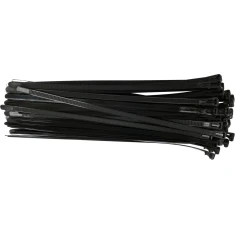 Стяжка кабельна Yato 7,6x300 мм 50 шт Black (5906083105685)