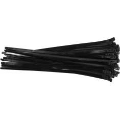 Стяжка кабельна Yato 7,6x350 мм 50 шт Black (5906083105692)