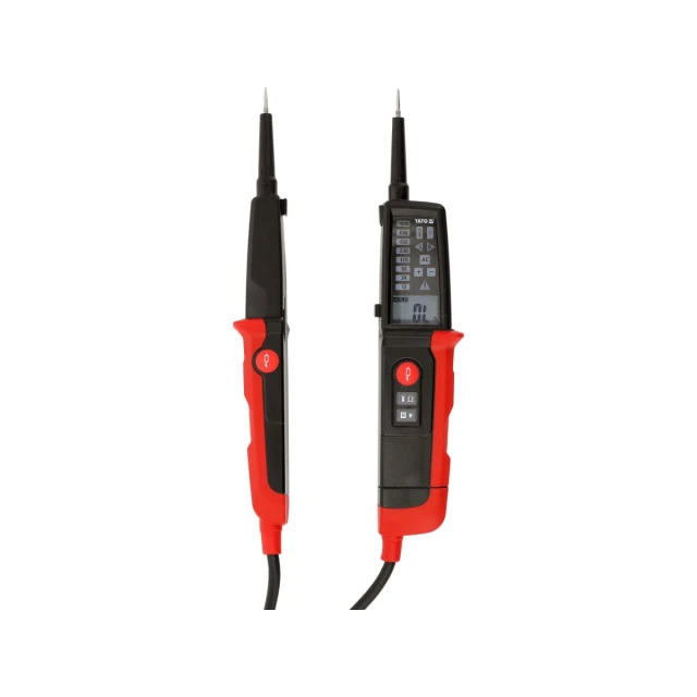 Тестер напруги двополюсний з тестом Yato RCD (5906083105784)