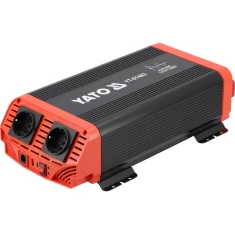 Перетворювач напруги Yato 12/230 В 1000 Вт чистий синус (5906083106088)