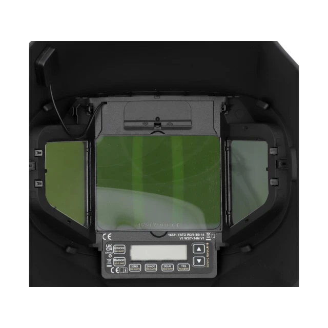 Маска зварювальна Yato Ultra Wide Digital True Color (5906083106781)