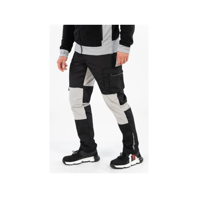 Робочі штани Yato 4-Way Stretch Serwal розмір XL Black (5906083106934)