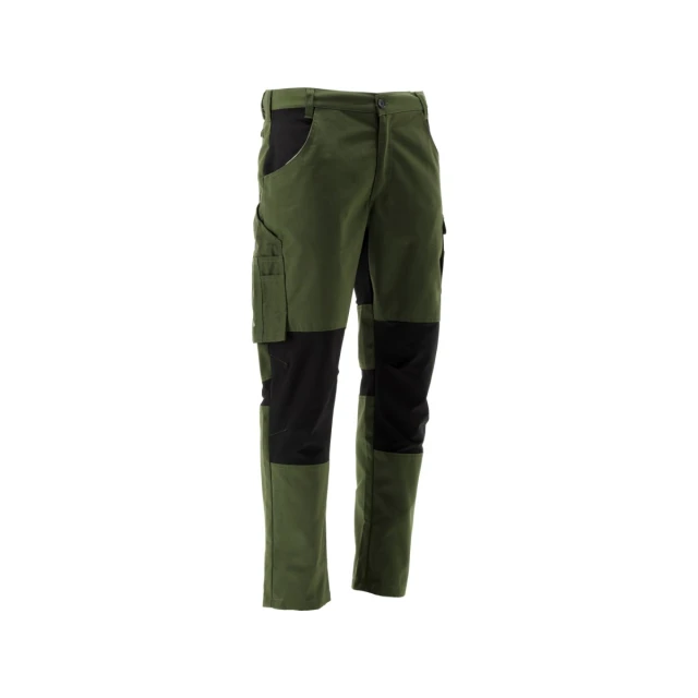 Робочі штани Yato 4-Way Stretch Serwal S Green (5906083107085)