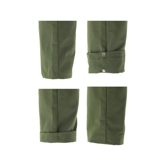 Робочі штани Yato 4-Way Stretch Serwal S Green (5906083107085)