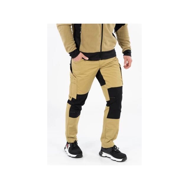 Робочі штани Yato 4-Way Stretch Serwal M Khaki (5906083107153)
