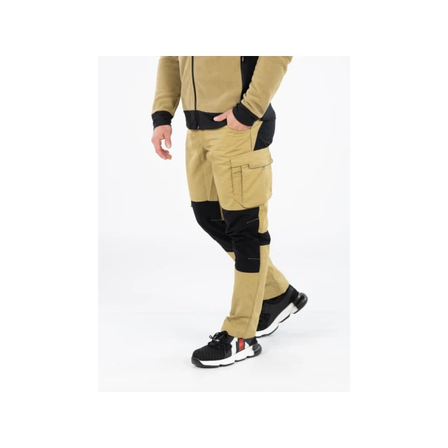 Робочі штани Yato 4-Way Stretch Serwal L Khaki (5906083107160)