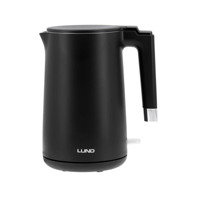 Електрочайник LUND 1,5 л Cool Touch Black (5906083107467)