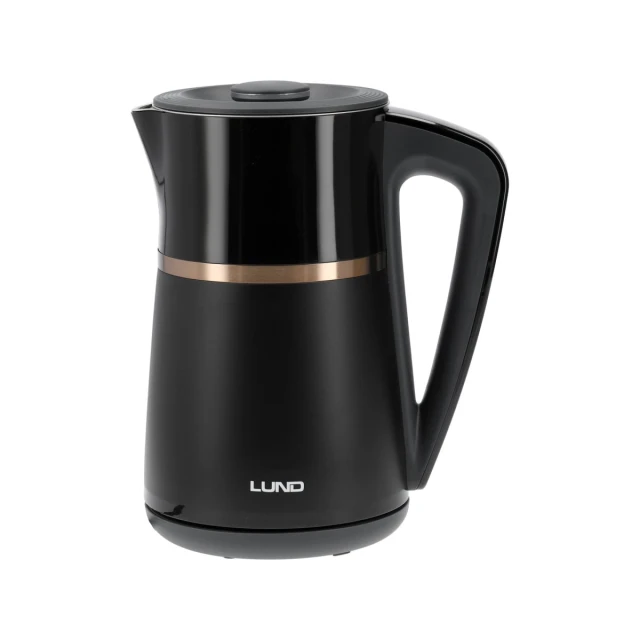 Електрочайник LUND 1,7 л з регулюванням температури Black (5906083107535)