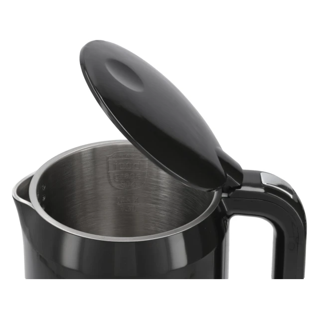 Електрочайник LUND 1,7 л з регулюванням температури Black (5906083107559)