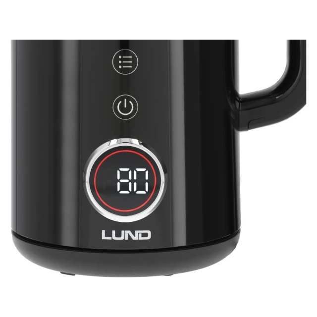Електрочайник LUND 1,7 л з регулюванням температури Black (5906083107559)