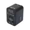 Адаптер дорожный для более Yato 150 стран USB-C PD 65 Вт (5906083107627)