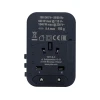 Адаптер дорожный для более Yato 150 стран USB-C PD 65 Вт (5906083107627)