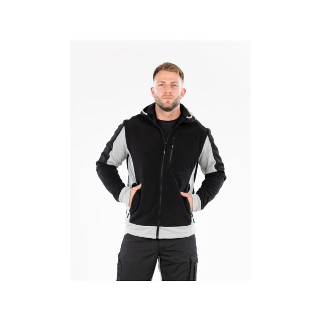 Флісова кофта з капюшоном Yato Sarna розмір S Black (5906083107634)