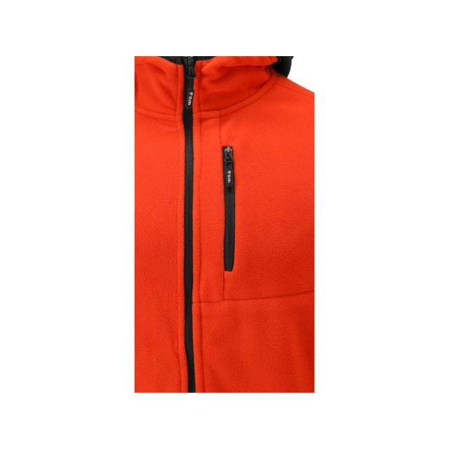Толстовка флісова з капюшоном Yato Red L (5906083107771)