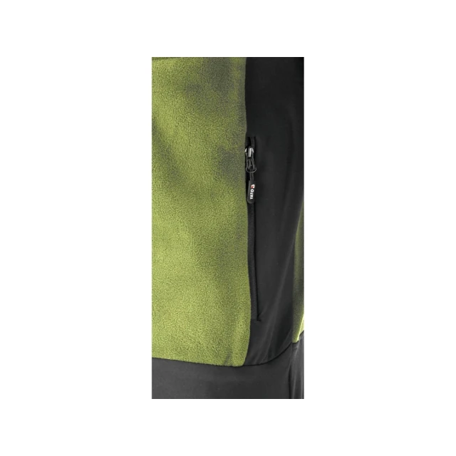 Флісова куртка з капюшоном розмір Yato M Green (5906083107825)