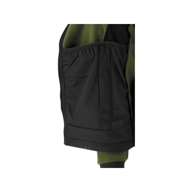 Флісова куртка з капюшоном розмір Yato M Green (5906083107825)