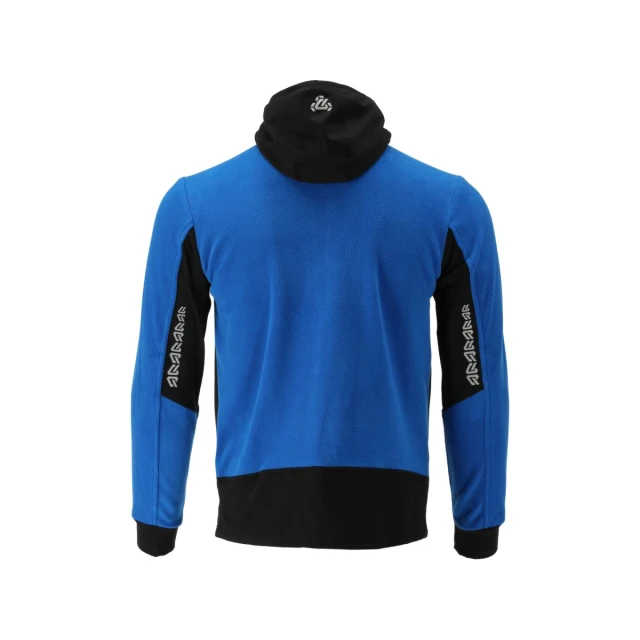 Флісова куртка з капюшоном розмір Yato M Blue (5906083107955)